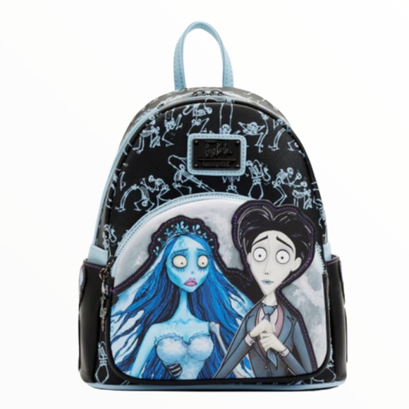Loungefly Corpse Bride Emily and Victor Mini Backpack SDCC  display picture 1